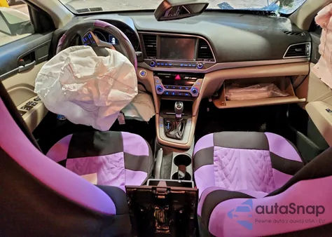 2017 Hyundai Elantra Se z USA, uszkodzony, nr VIN KMHD84LF0HU355266